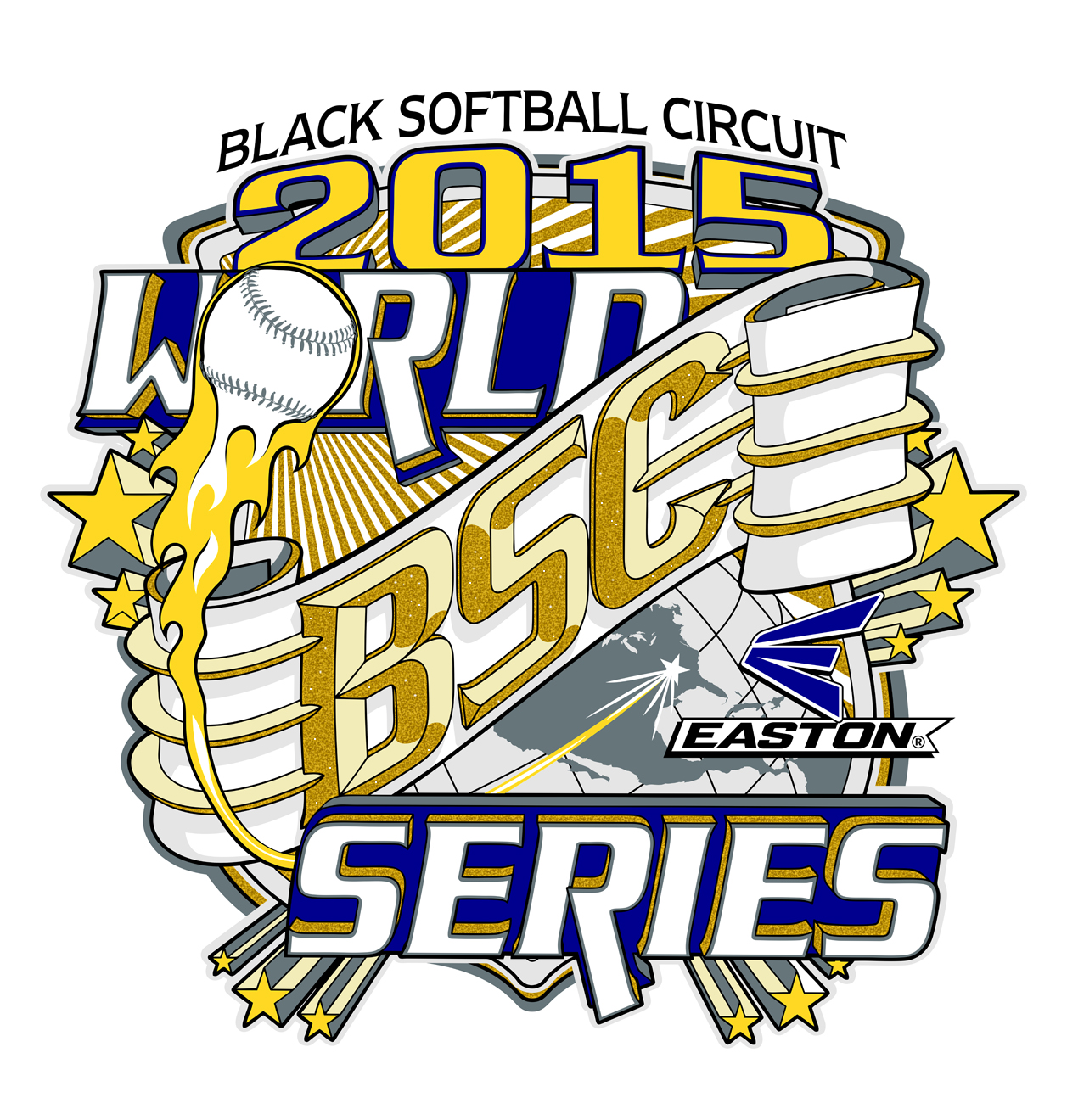 MoI Gallery Black Softball Circuit Logo for 2015